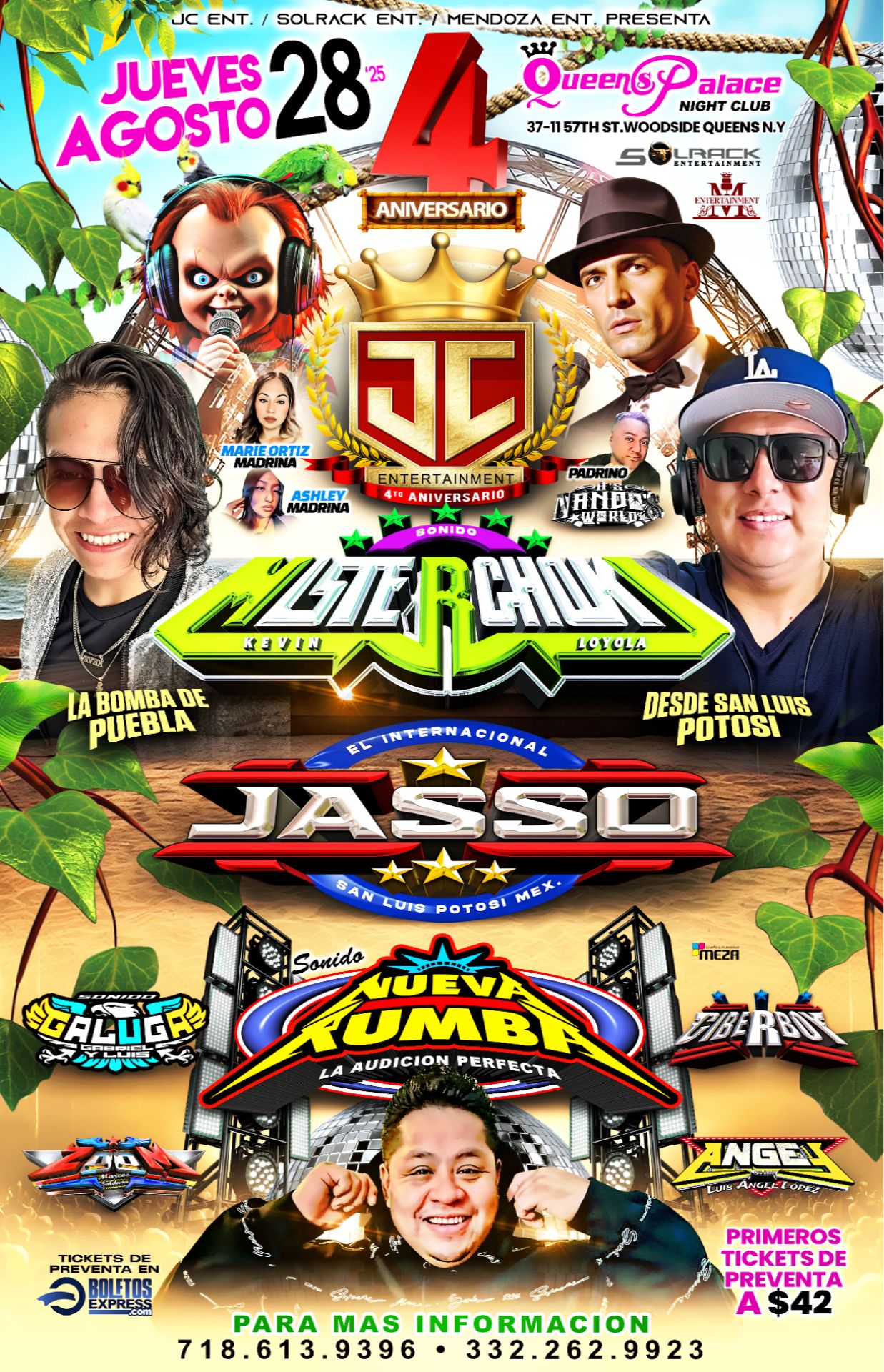 MR CHUKY, JASSO, NUEVA RUMBA